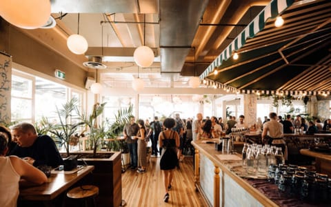 Interior of Saint Alice, Wynyard Quarter, Auckland