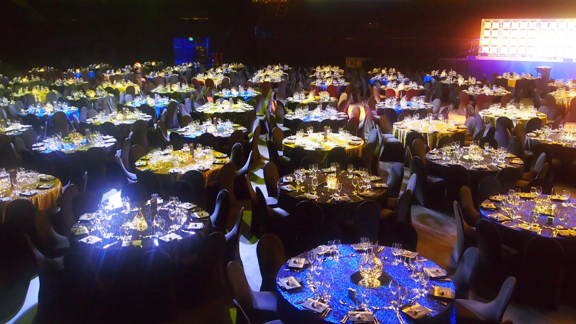 Event tables round